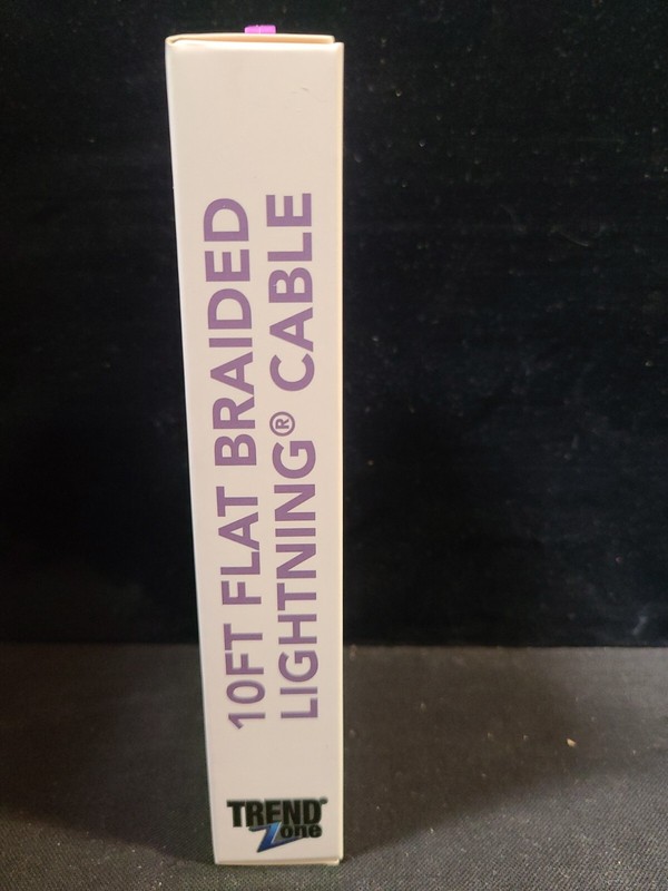 charging cable to usb TREND Zone flat braided cable 10 foot 2.0 Amp gallery