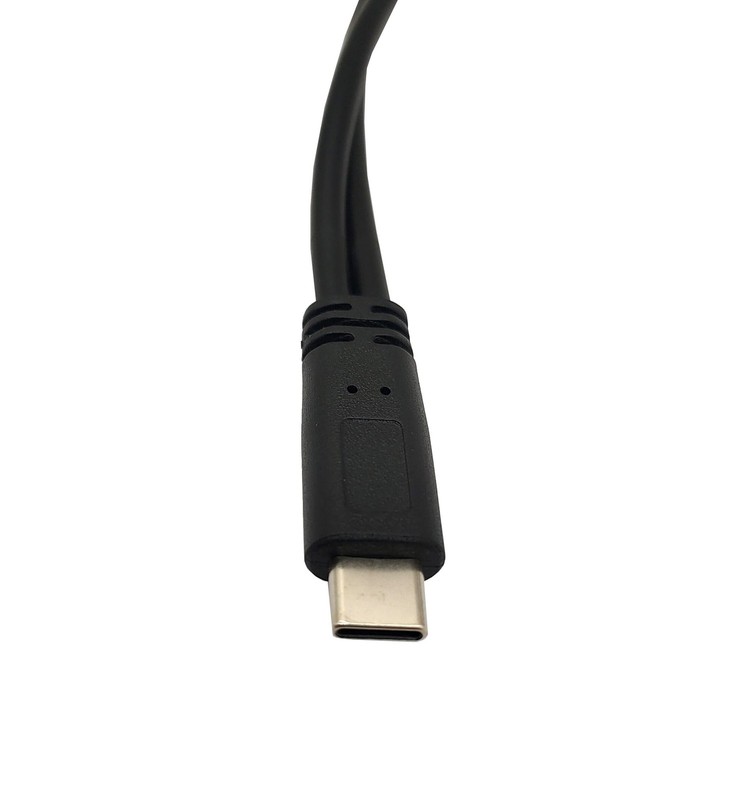 USB C Y Splitter Charge Cable, 1 Feet USB Type C Male to 2 Dual USB Type C Fe... gallery