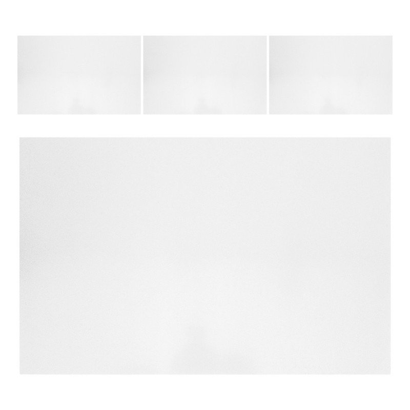 4 Pcs Heat Transfer Label Diy Sublimation Sheets Metal Blanks Photo