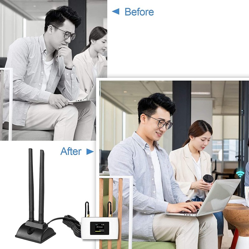 Omni-Directional 4G LTE External Antenna For TP-LINK Archer MR200 AC750 MR6400 gallery