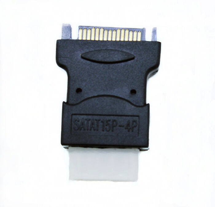SATA (Male)Power Cable to Molex 4-pin IDE Drive Adapter for Hard Disk PC gallery