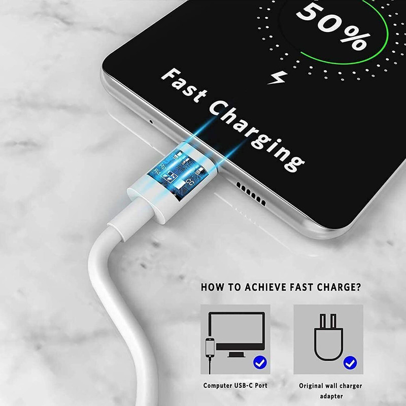 100W Type-C to USB-C Fast Charger Cable Cord Lot For iPhone 15 Pro Max/Samsung gallery