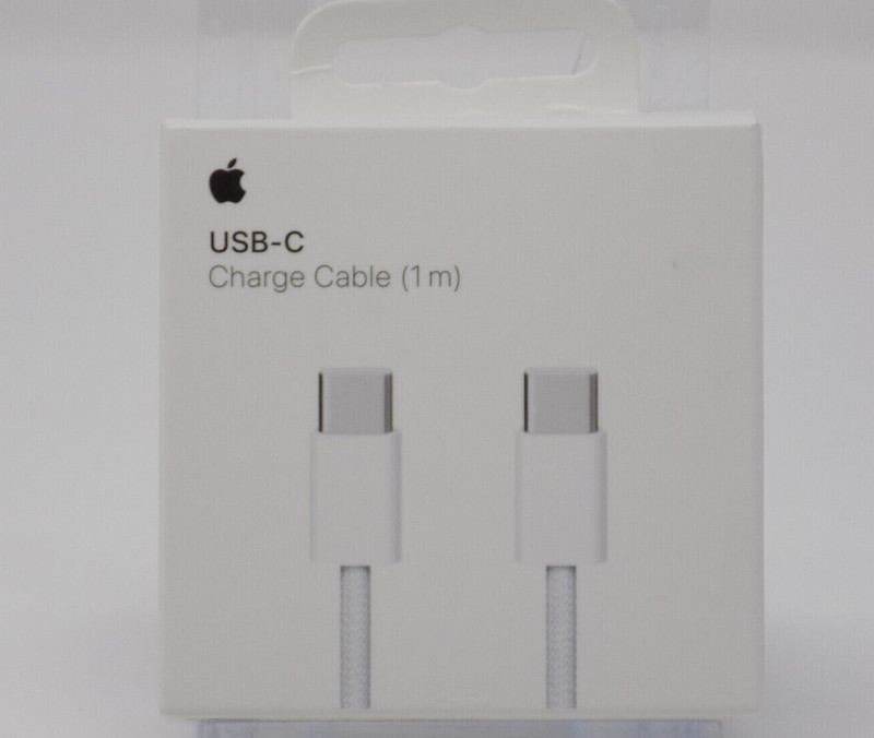 Apple USB-C Charge Cable 1M ‎ Woven 60W Charge Cable – MQKJ3AM/A