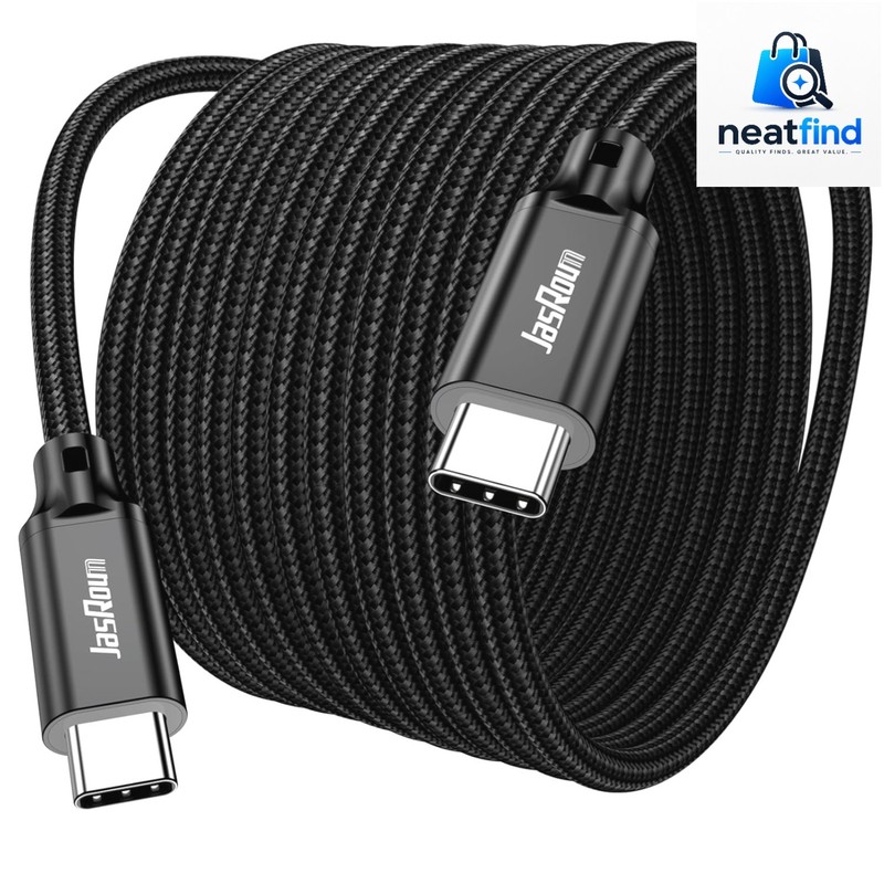 15 FT USB C Cable Fast Charging 100W, Extra Long C to USBC Charge Cord Type C…