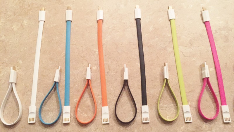 MAGNETIC Magnet CHARGER 8" flat MICRO USB data Cable for SAMSUNG GALAXY S4 S6 S7 gallery