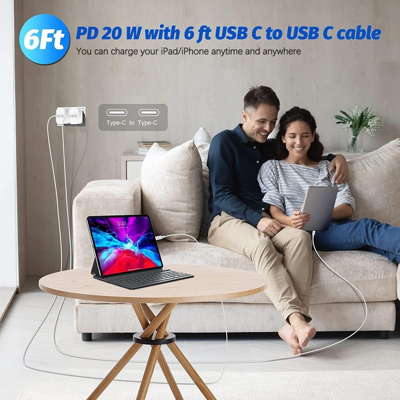 Fast iPad Charger,iPad Charger Fast Charging 2Pack Wall Chargers Plug Adapter... gallery