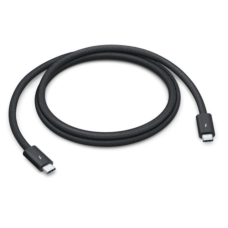 Apple Thunderbolt 4 Pro USB-C Cable, 1m - Black, Genuine gallery