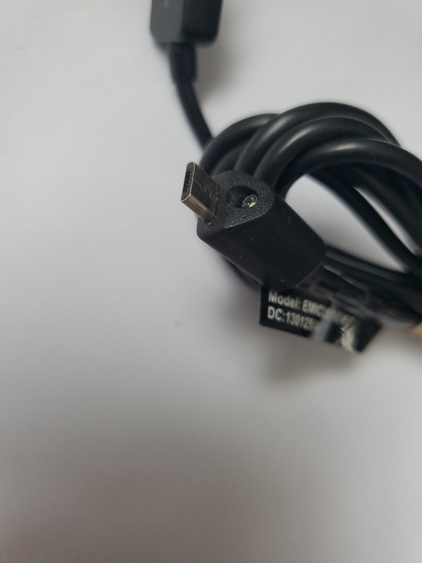 Micro USB To Standard USB Cable Cord 6 Feet EMICUSBDTVL-F gallery