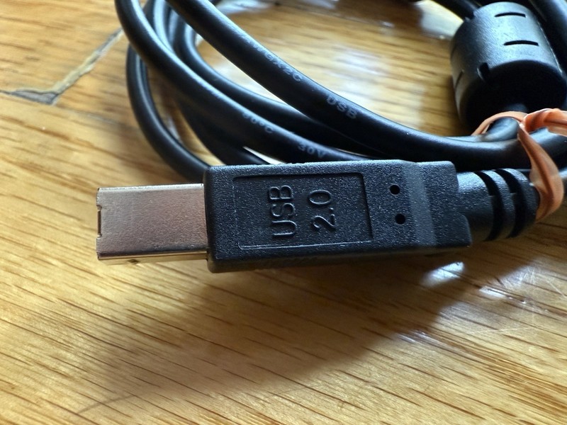 USB 2.0 A to Type B Male Data Sync cable for PC Scanners Printers etc. Lot Of 8 gallery
