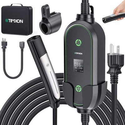 25ft Cord 16A Level 1/2 Tesla EV Charger NEMA 6-20 to 5-15 Adapter Fits Y/3/S/X gallery