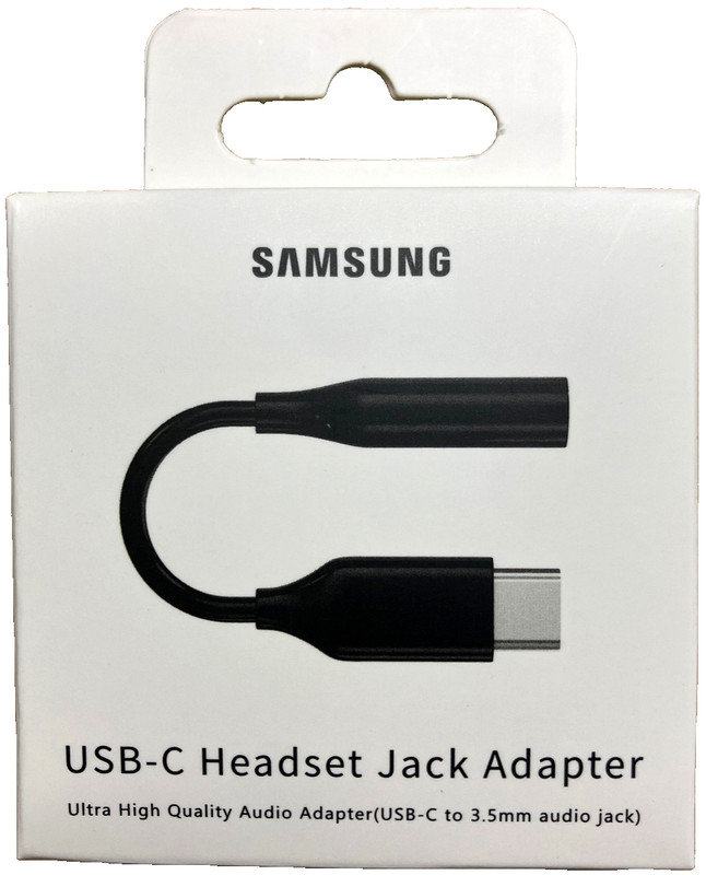 Samsung USB-C (Male) to 3.5mm Headphone Jack Headset Jack Adapter