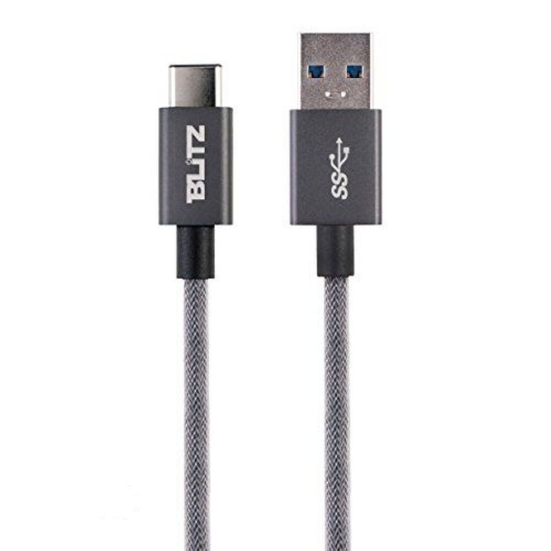 Blitz Element Type C to USB 3.0 Charging & Data Sync Cable PET Braided