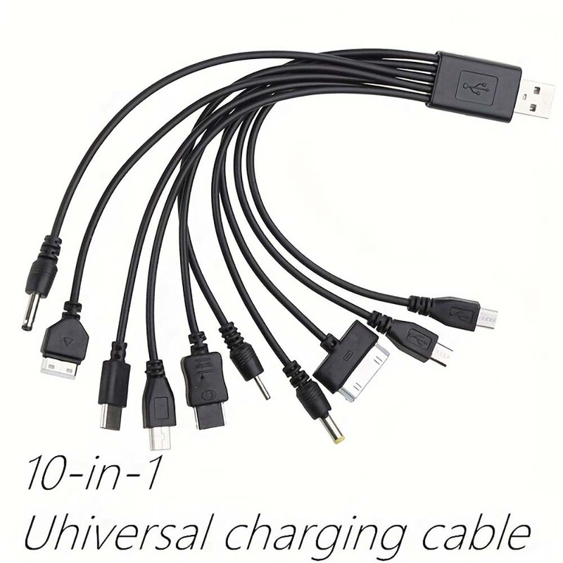 10in1 Durable Multi-functional Fast Charging Cable fits Vintage Phones & Devices gallery