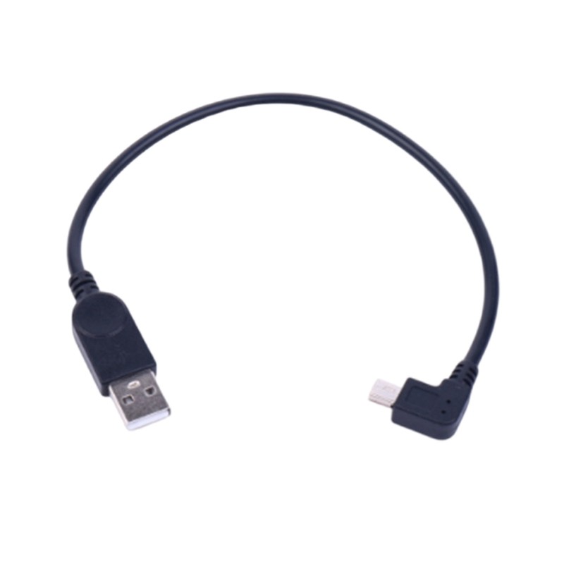 90 Degree Mini USB Data Cable Standard USB2.0 Input USB to Mini USB Connector