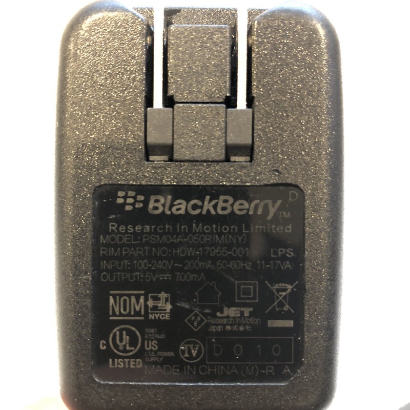 BLACKBERRY WALL CHARGER PSM04A-050RIM POWER SUPPLY ADAPTER CABLE MINI USB WORKS gallery