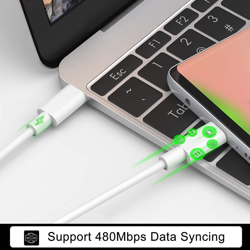 For iPhone 15 16 Pro 20W Type C Fast Charger Adapter Block USB C Charging Cable gallery