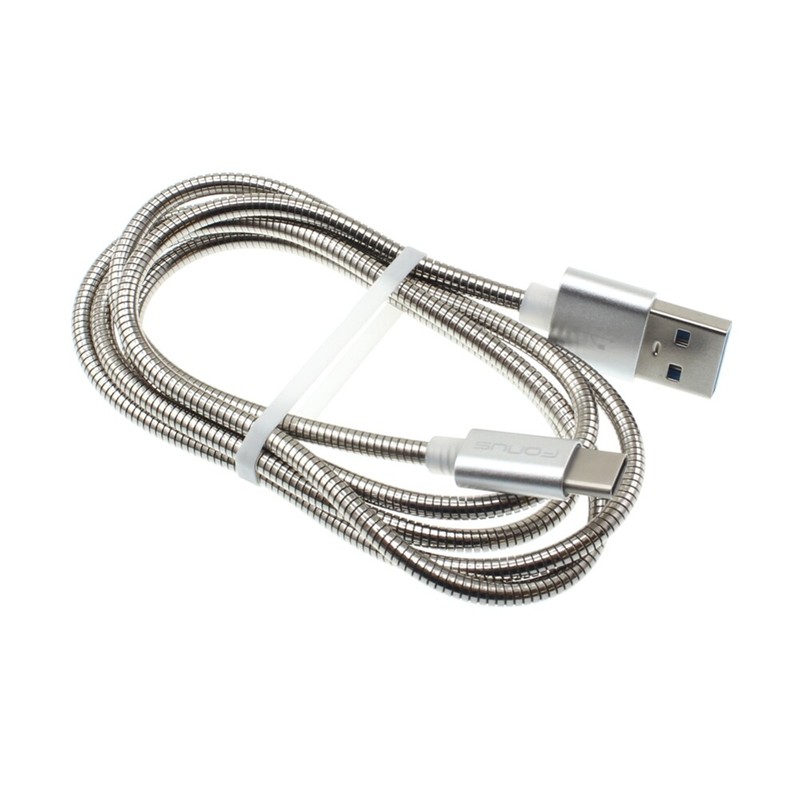 3ft Metal USB Cable Type-C Charger Cord Power Wire USB-C Fast for Smartphones