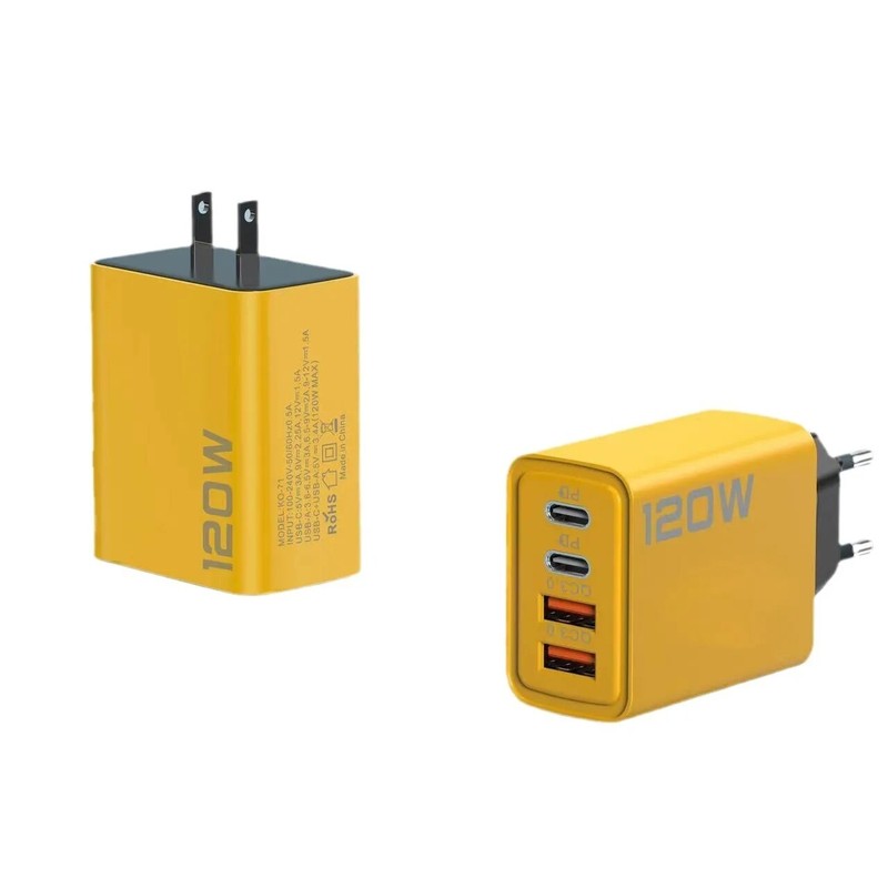120W Fast Charging USB Type C Wall Charger For Samsung A15 A16 5G A25 A35 A55 gallery