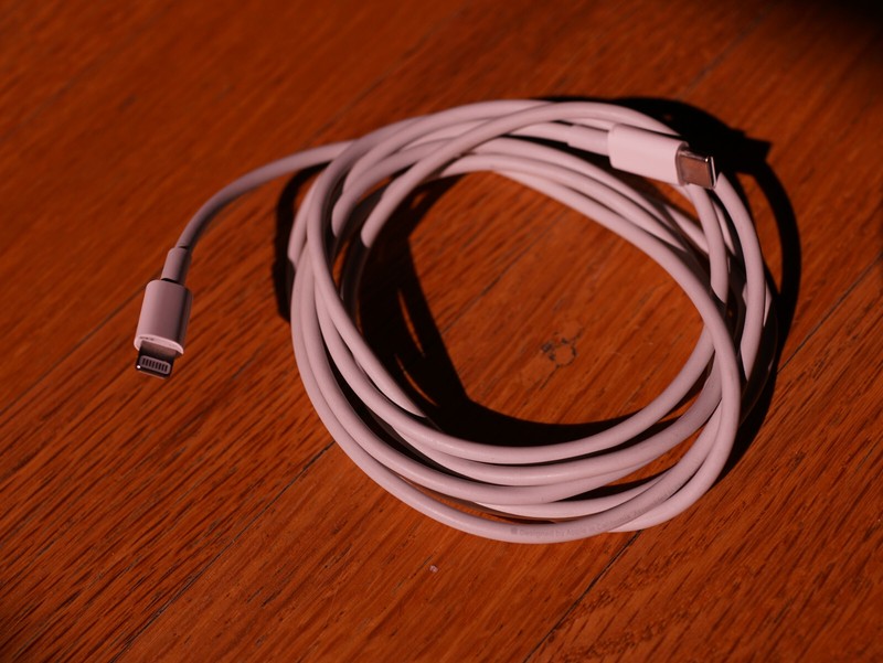 Apple Lightning to USB C Cable 6ft 1m from Box iPhone Genuine Authentic White gallery