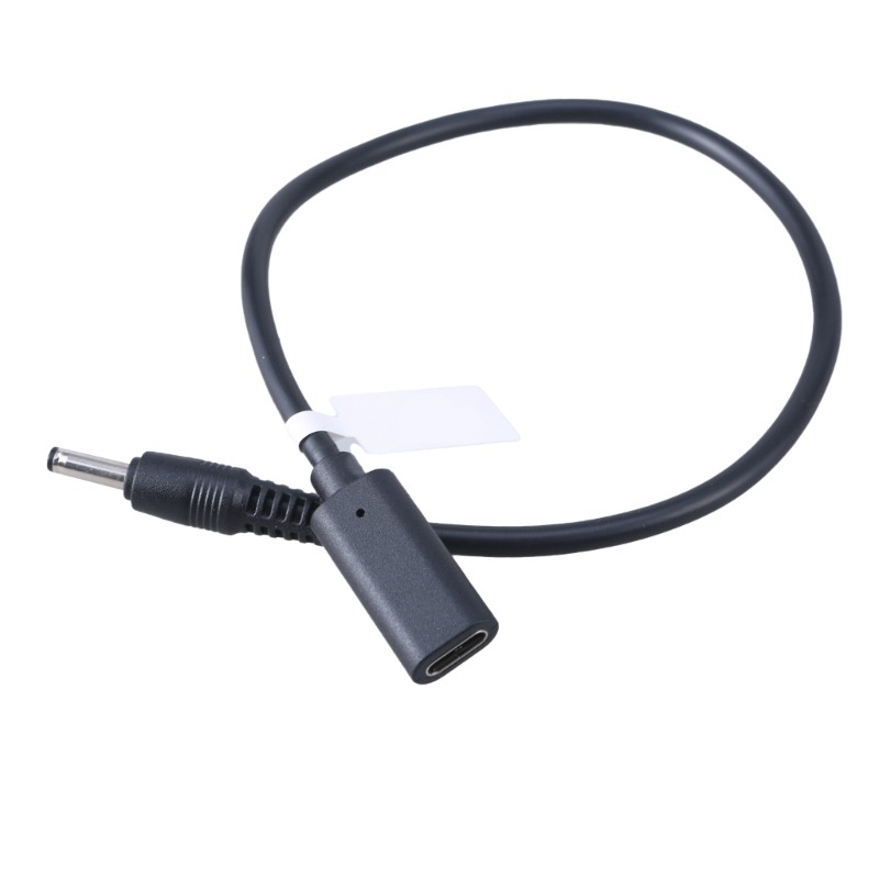 Type C Female to DC35135 Male Extension Cable Power Cord Wire Support 3A Current