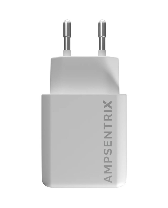 2 Plug 20W USB Type C And USB Type A Wall Power Adapter (220V EURO) - AmpSentrix gallery