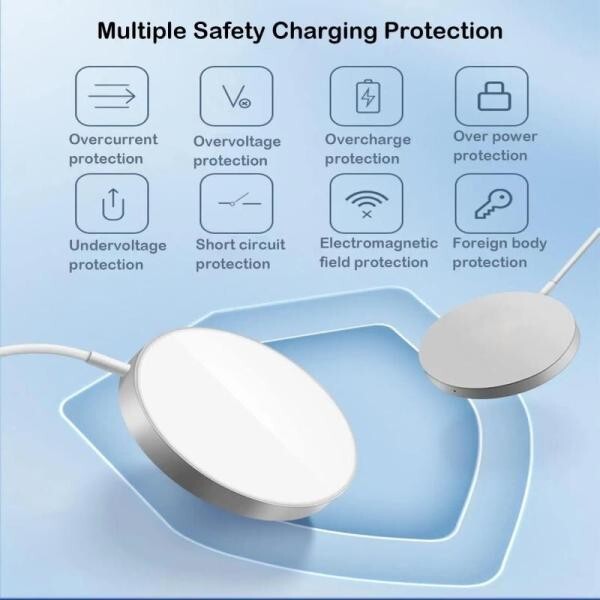 MagSafe Wireless Charger & Case iPhone 11 12 13 14 15 16 Pro / Max w 40W Adapter gallery