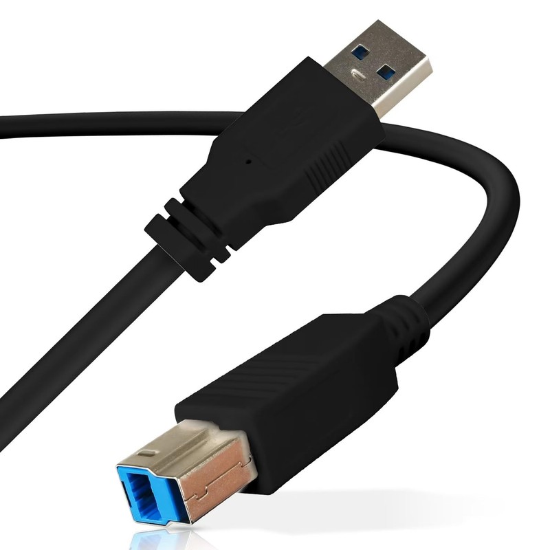,USB 3.0 Cable,（3-Pack/3.3 Foot） USB-A to USB-B 3.0 Cable, 5Gbps High-Speed, …