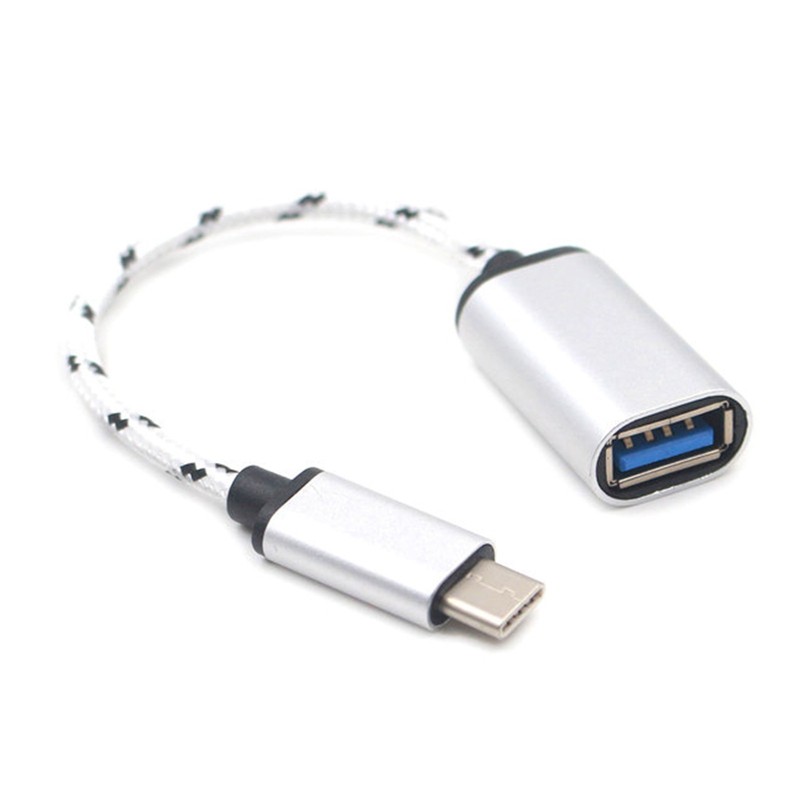 3X(Type-C to USB OTG Data Sync Converter Adapter Function Converter Cable X7D8)