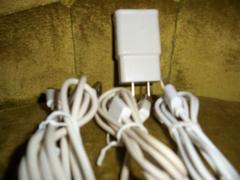 Fast Charging Wall Adapter with 3 Type C Cables USB gallery