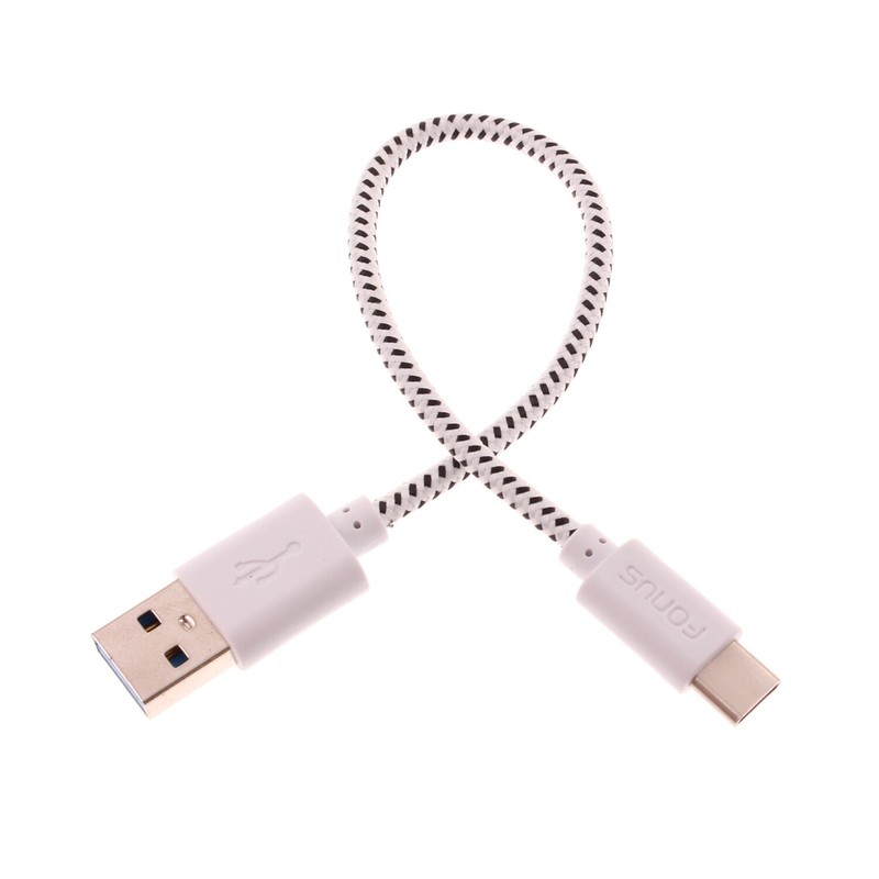 For Samsung Galaxy S20/S21/S23/S24 FE – Type-C Short USB Cable Charger Cord