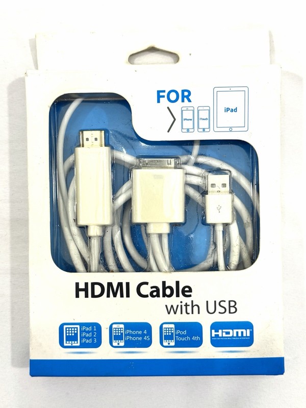CRAIG ELECTRONICS CC4003B 6-FOOT 30-PIN FOR FULL SIZE HDMI MHL CABLE NIP