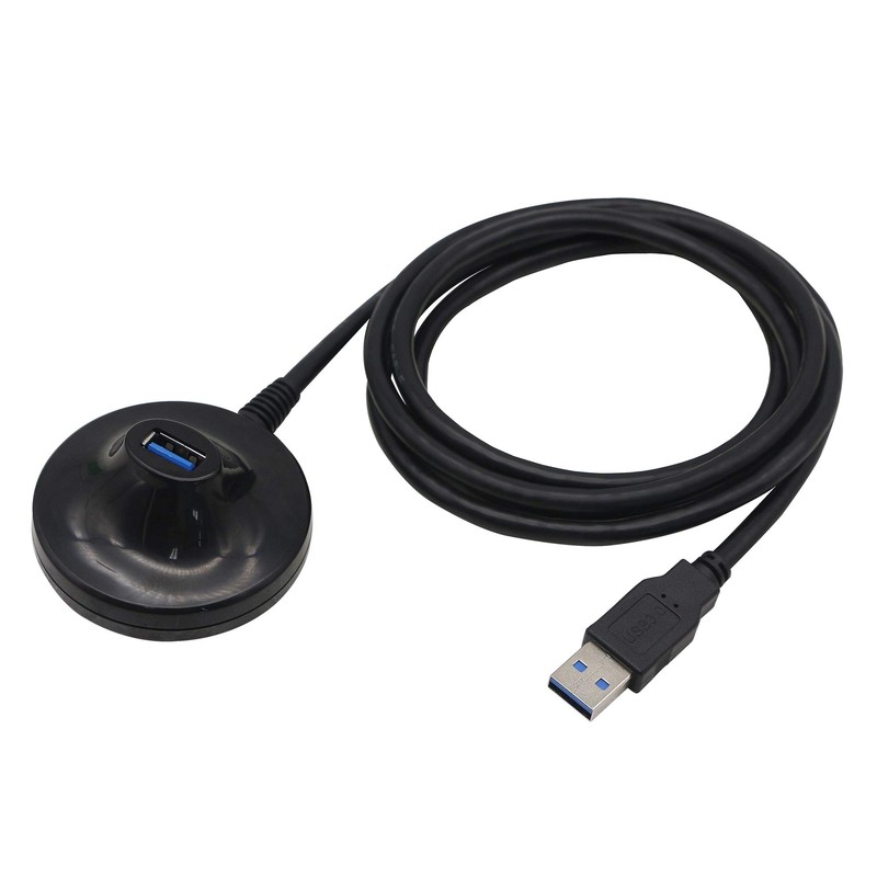 4.7 Feet Usb 3.0 Extension Cable With Pedestal Male To Female Data Transfer Cord