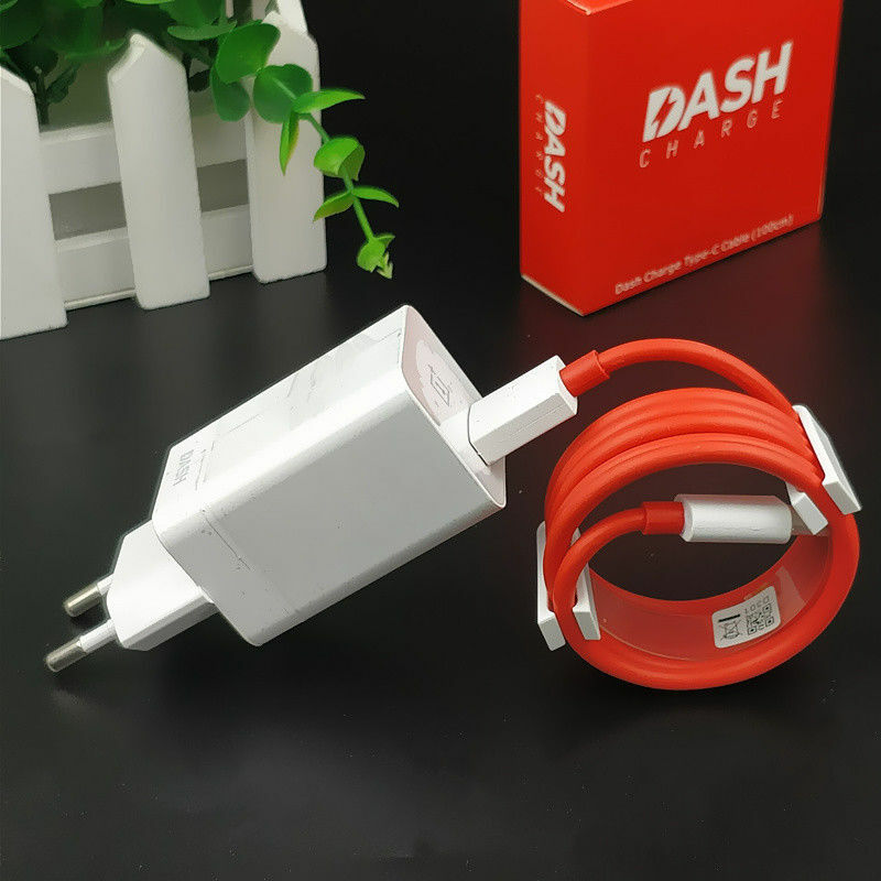Original Oneplus 20W Dash Charging Fast Car Charger Adapter Type-C Cable 3T 5 6 gallery