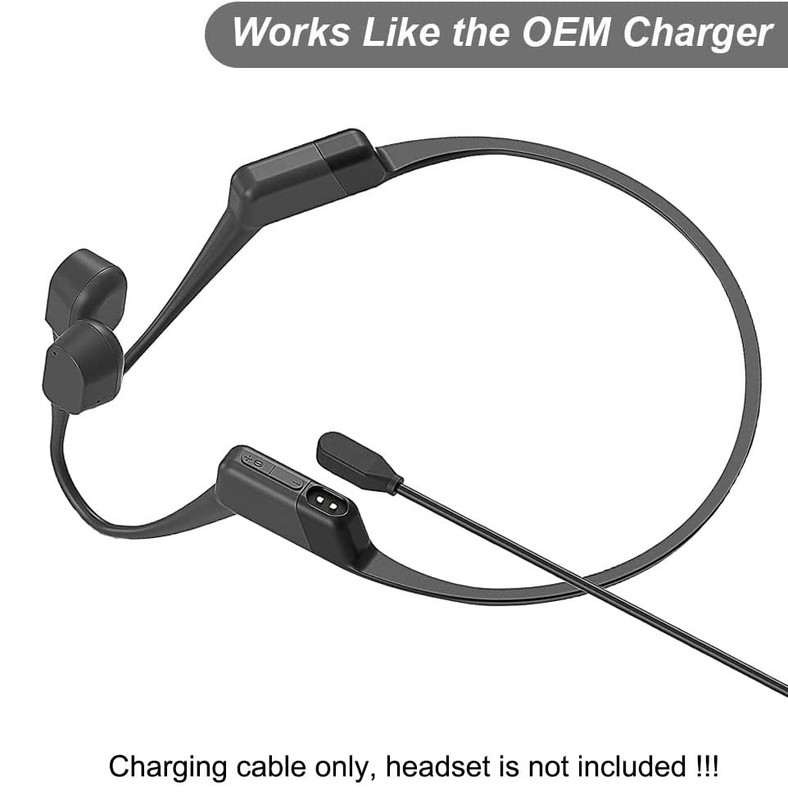 Shokz OpenRun Pro Mini Charging Cable 2 Pack 3.3ft Emily gallery