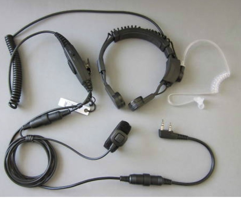 Kenwood Military Speech Aid With Double Ptt For Wouxun Puxing Luthor Pro