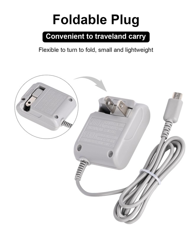 DS Lite Charger Kit, AC Power Adapter & USB Charging Cable for Nintendo DS Li... gallery
