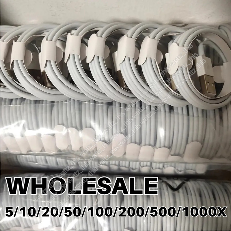 Fast USB Cable Charger Cord Charging For iPhone 8 X 11 12 13 14 Pro Max iPad Lot