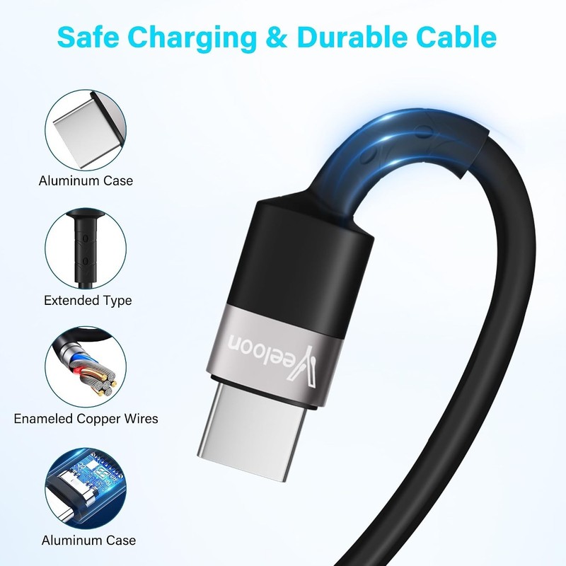 Durable 2FT USB Type A to C Coiled Cable for Fast Charging & Navigation Support gallery