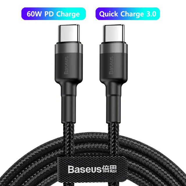 100W USB-C to USB-C PD Fast Charging Cable 5A for iPhone MacBook Samsung
