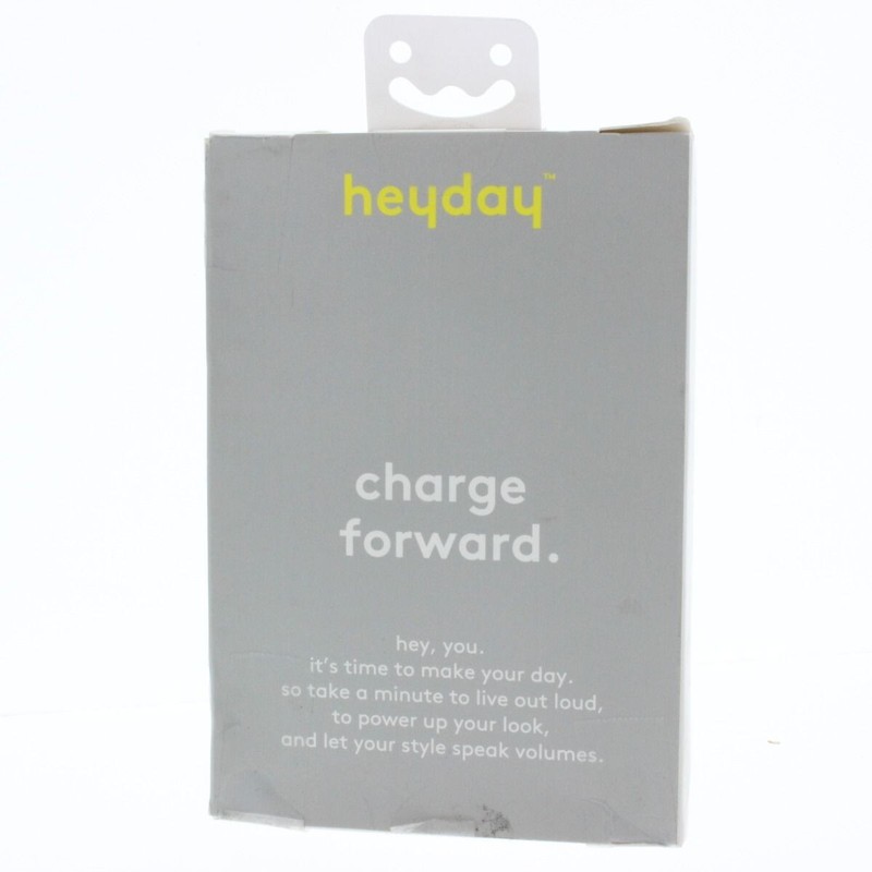 Heyday USB-A to 8 Pin Connector for iPhone / iPad Braided Charging Cable Mint gallery