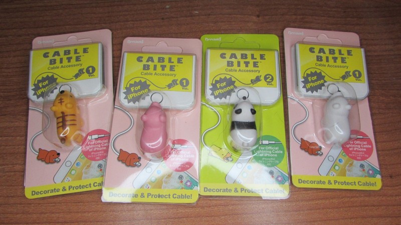 Lot of 4 Dreams Cable Bite Charging Cable Protector For iPhone New In Box