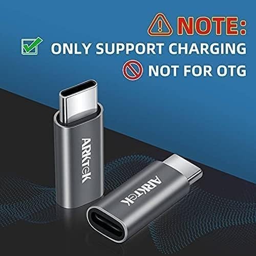 ARKTEK 2-Pack Lighting Adapter to USB-C i OS Lighting (Female) to USB Type C (Ma gallery