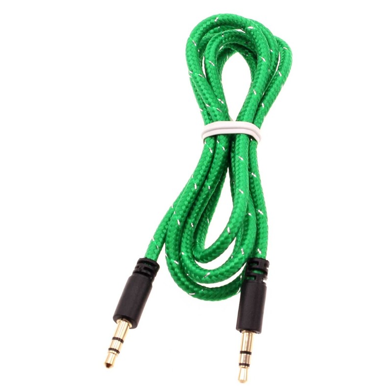 3.5mm Aux Cable Adapter Car Stereo Aux-in Audio Cord Speaker for SmartPhones