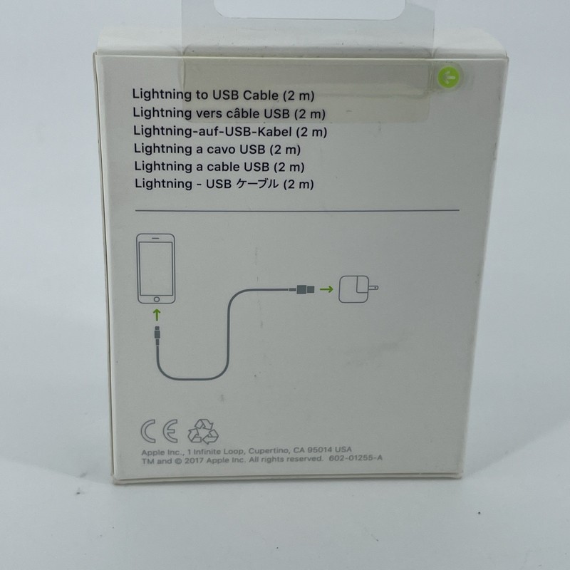 Apple Lighting to USB Cable (2m) NEW IN BOX gallery