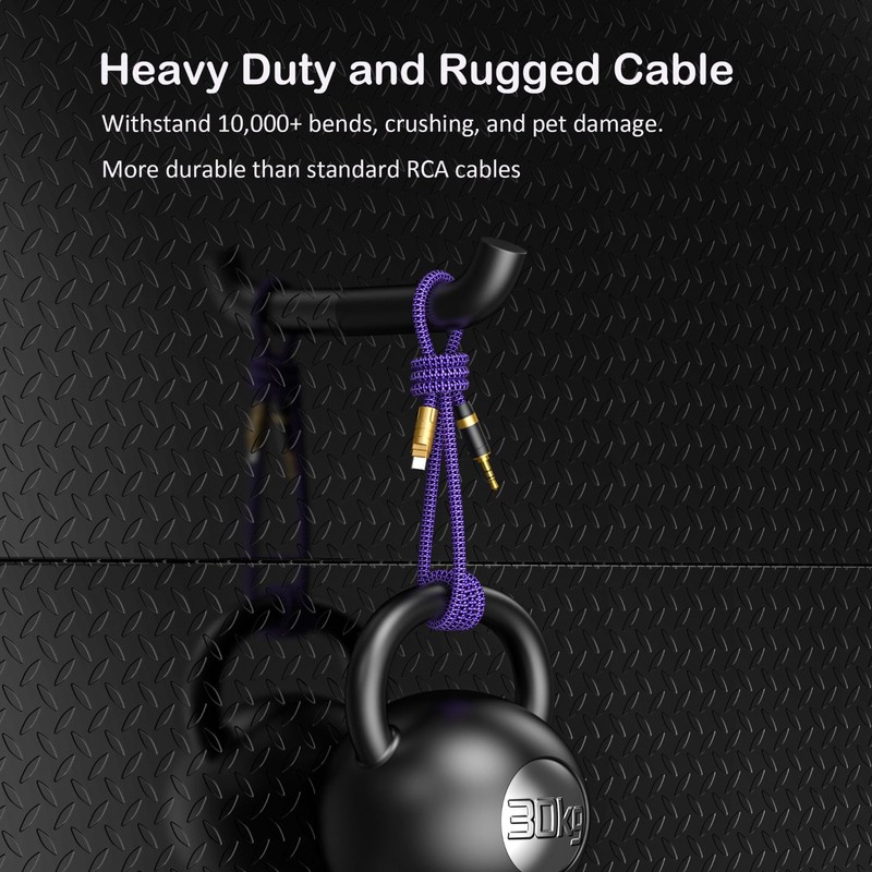 USB C to 3.5mm Audio Cable 3.2FT - Type-C AUX Stereo Headphone & Data Cable for gallery