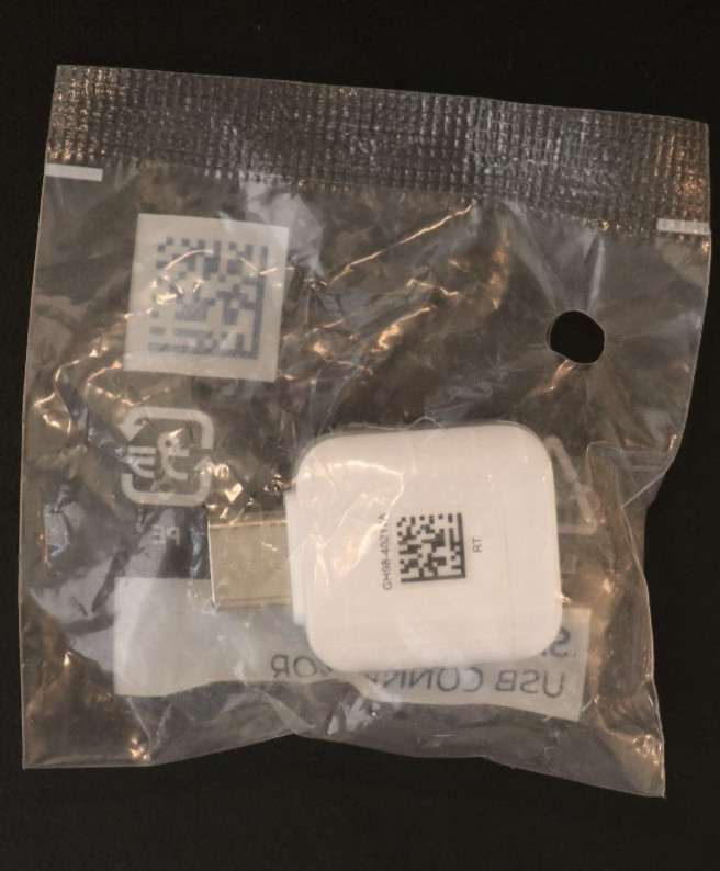 OEM Genuine Samsung USB a to USB Type-C OTG Adapter - White (0428) gallery