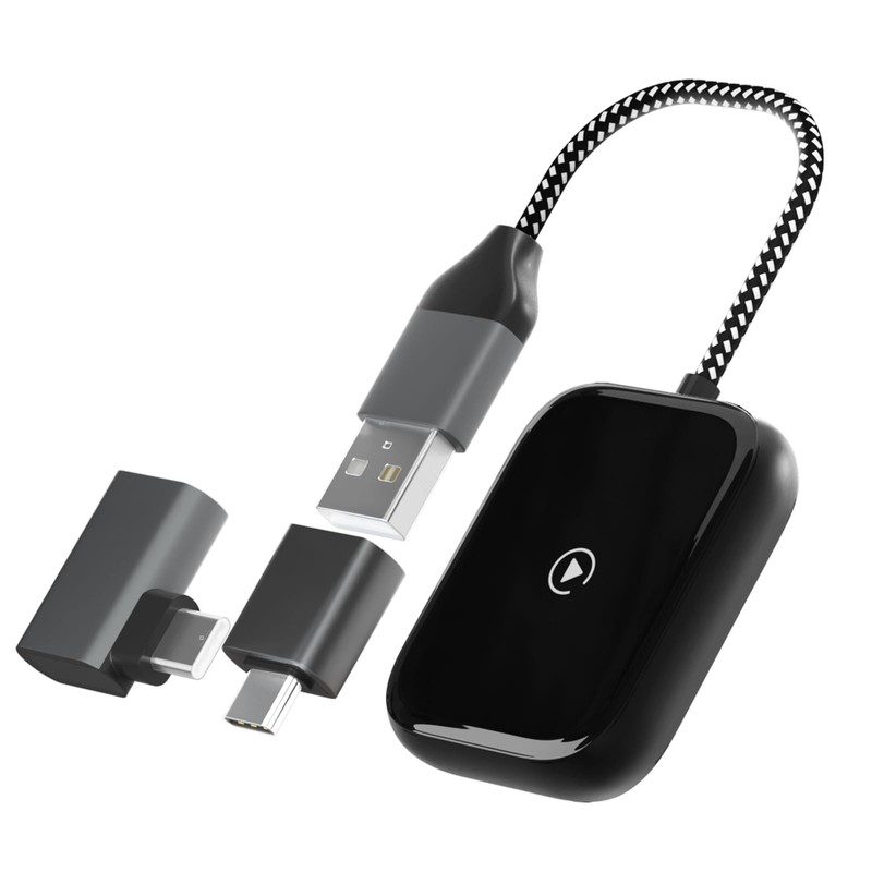 Wireless CarPlay Adapter for Apple iPhone Convert Wired to Wireless Pro