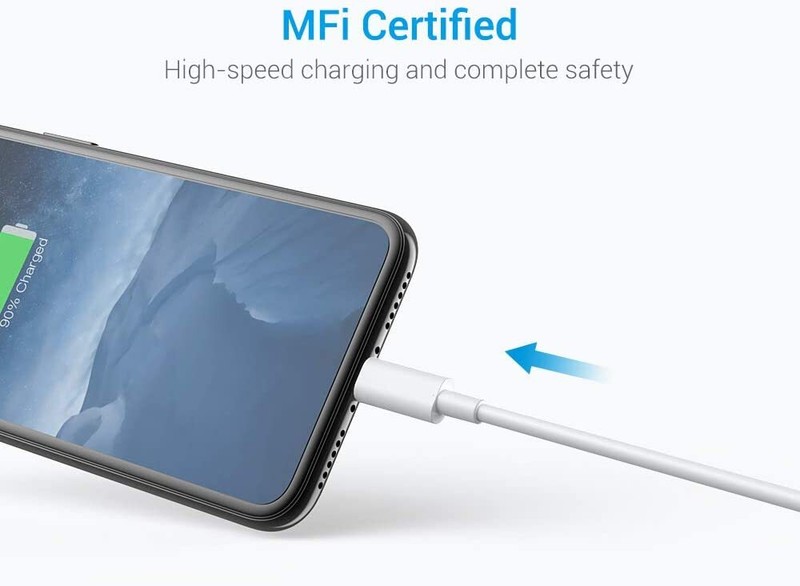 10ft Cable Certified Charging Sync Data Cable OEM Cord Charger For iPhone/iPad gallery