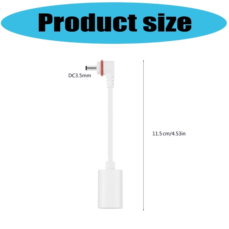 High Efficiency Solar Charging Cable Power Cable Adapters USB C to 3.5mm Plug gallery