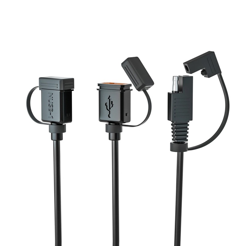 Motorcycle USB Fast Charger SAE To USB Adapter Quick Disconnect Plug Waterproof gallery